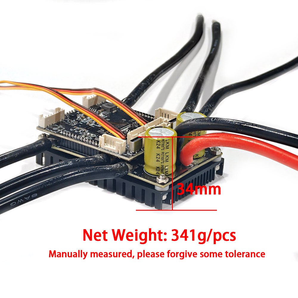 In Stock 60A 60V Dual VESC based on VESC6.0 MTSPFD60A for 2WD Eskateboard Robotics