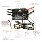 In Stock MTSPF6.6K 50V 200A VESC6.0 VESC Controller for Electric Skateboard Fighting Robots Counter Current Swimming Machine