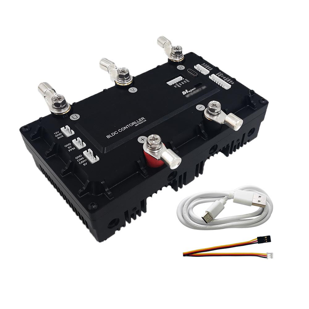 In Stock Watercooled MTSPF7.5HK 75V 300A VESC75/300 based VESC Controller with Heat Sink for Efoil Formula Racing Electric MotorcyclE