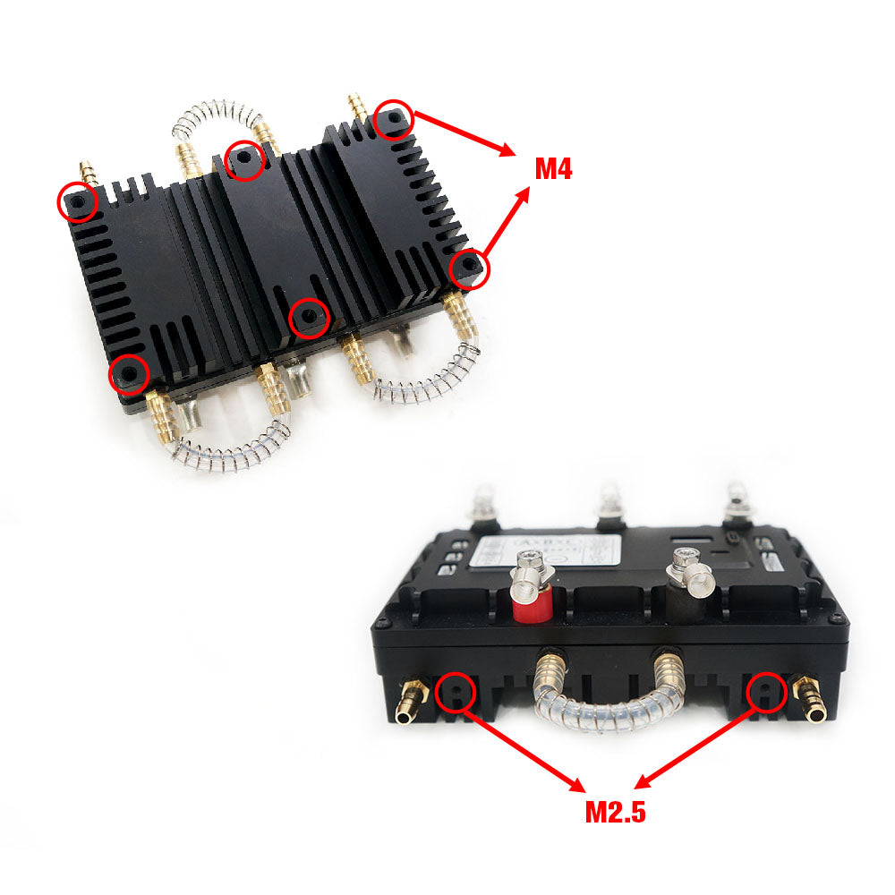 In Stock Watercooled MTSPF7.5HK 75V 300A VESC75/300 based VESC Controller with Heat Sink for Efoil Formula Racing Electric MotorcyclE