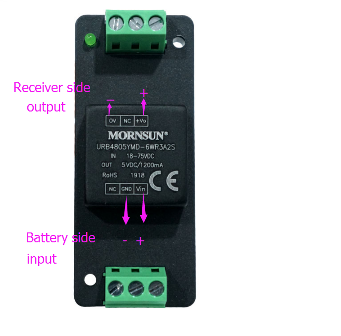 MAYRC DC-DC Module 7 Convert 75V Voltage to 5V UBEC for Motorized Surfboard Hydrofoilsurfing