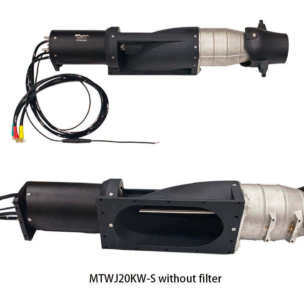 Maytech MTWJ20KW-S Water Jet Thruster Motor with Steering Filter System for Electric Jet Boat Propulsion Unit