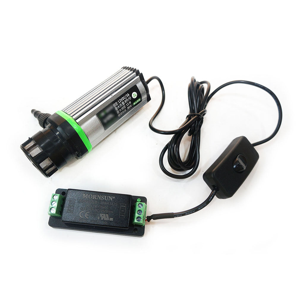 12V 30W Water Pump with 18-75V / 40-160V Convert to 12V DC-DC Module UBEC System for Electric Surfboard Boat Underwater Thruster System