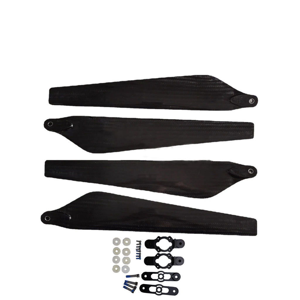 28'' x 8.0'' Inch 2880 Folding Propeller for DJI E5000 / E7000 Propulsion System CW CCW PMI Aviation Bubble + Carbon Fiber Composite