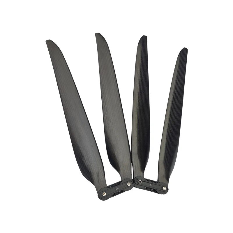 48'’ x 17.5‘’ Inch 48175 Folding Propeller for Hobbywing X11 MAX CW CCW Agricultural Drone Propulsion System PMI Aviation Bubble + Carbon Fiber Composite Blades