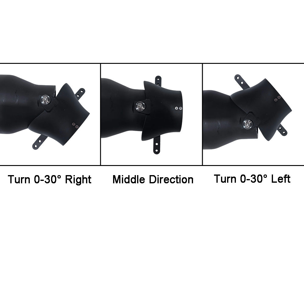 Maytech Steerable 40KW Water Jet Pump MTWJ40KW Powerful Boat Thruster with 60° Steering Nozzle for Electric Boat Yacht Jetdrive Boats Propulsion