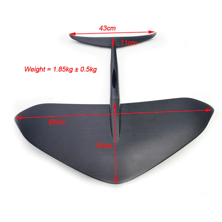 MAYRC Carbon Fiber Material Wing for Electric SUP DIY Electric Jetsurf Board Suspension Water Plate