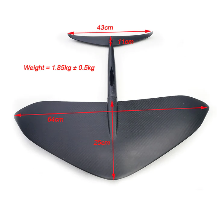 MAYRC Wing Mast Including Waterproof Motor for Surfboarding Efoil Waterproof Underwater Propulsion Rescue Board