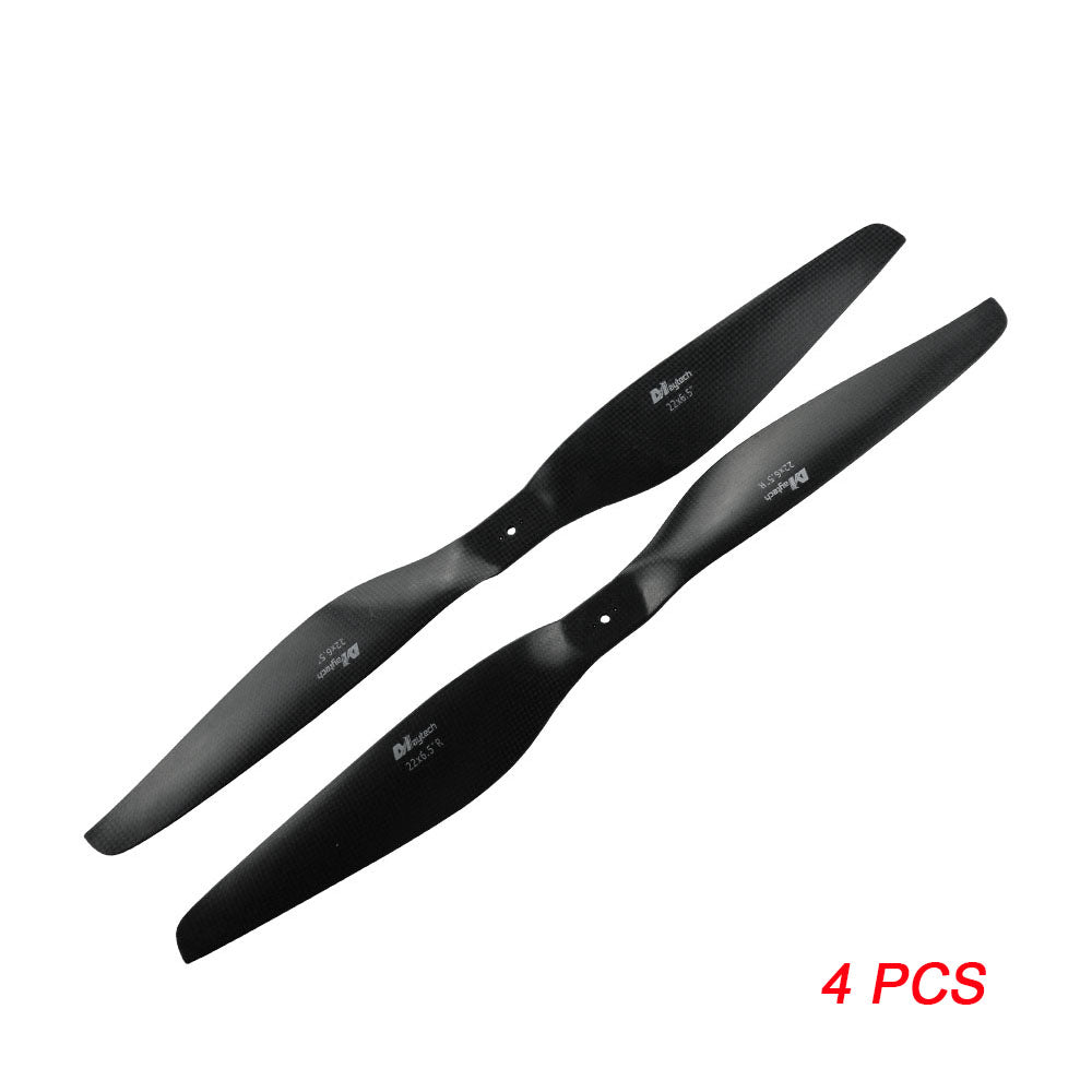 MAYRC MTCP2265T 22x6.5CW and CCW PMI Aviation Bubble + Carbon fiber Composite Propeller for Agriculture Photography Drone Hobby Plane