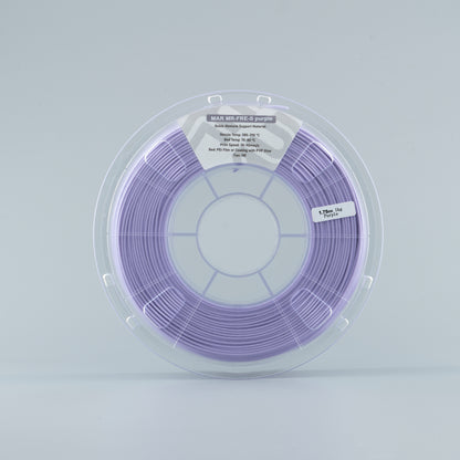 MR-FRE 3D Printing Support Materials Green Purple Easy Peel Rint Material 1.75mm No Water Soluble Wide Compatibility Printing