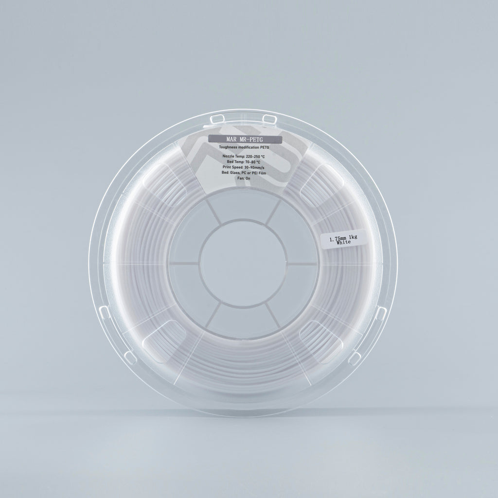 Mayrc MR-PETG 3D Printing Materials 1.75 mm Cost-effective Printer Consumables White 1kg 10kg 3D Printer Filament