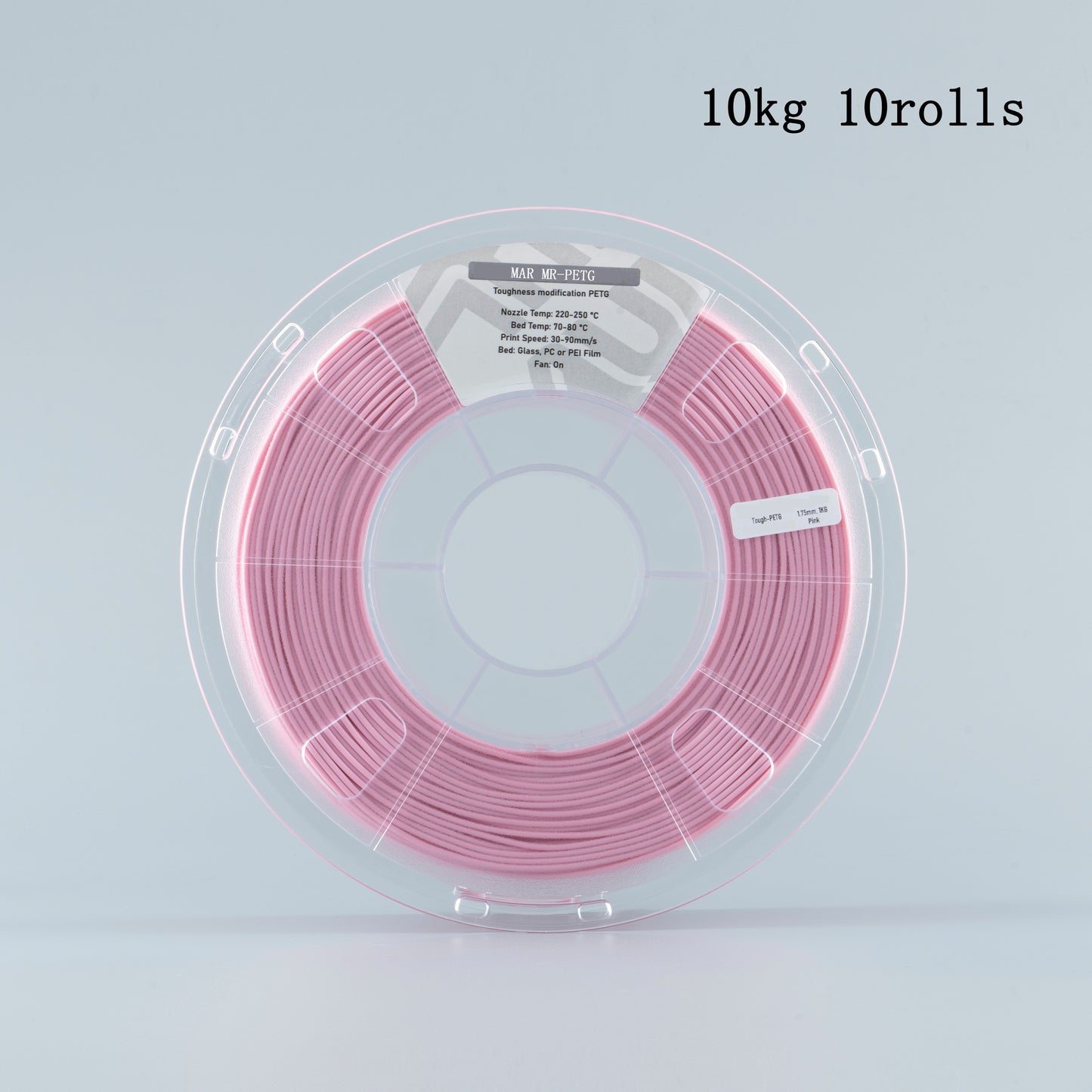 Mayrc MR-PETG 3D Printing Materials 1.75 mm Cost-effective Printer Consumables White 1kg 10kg 3D Printer Filament