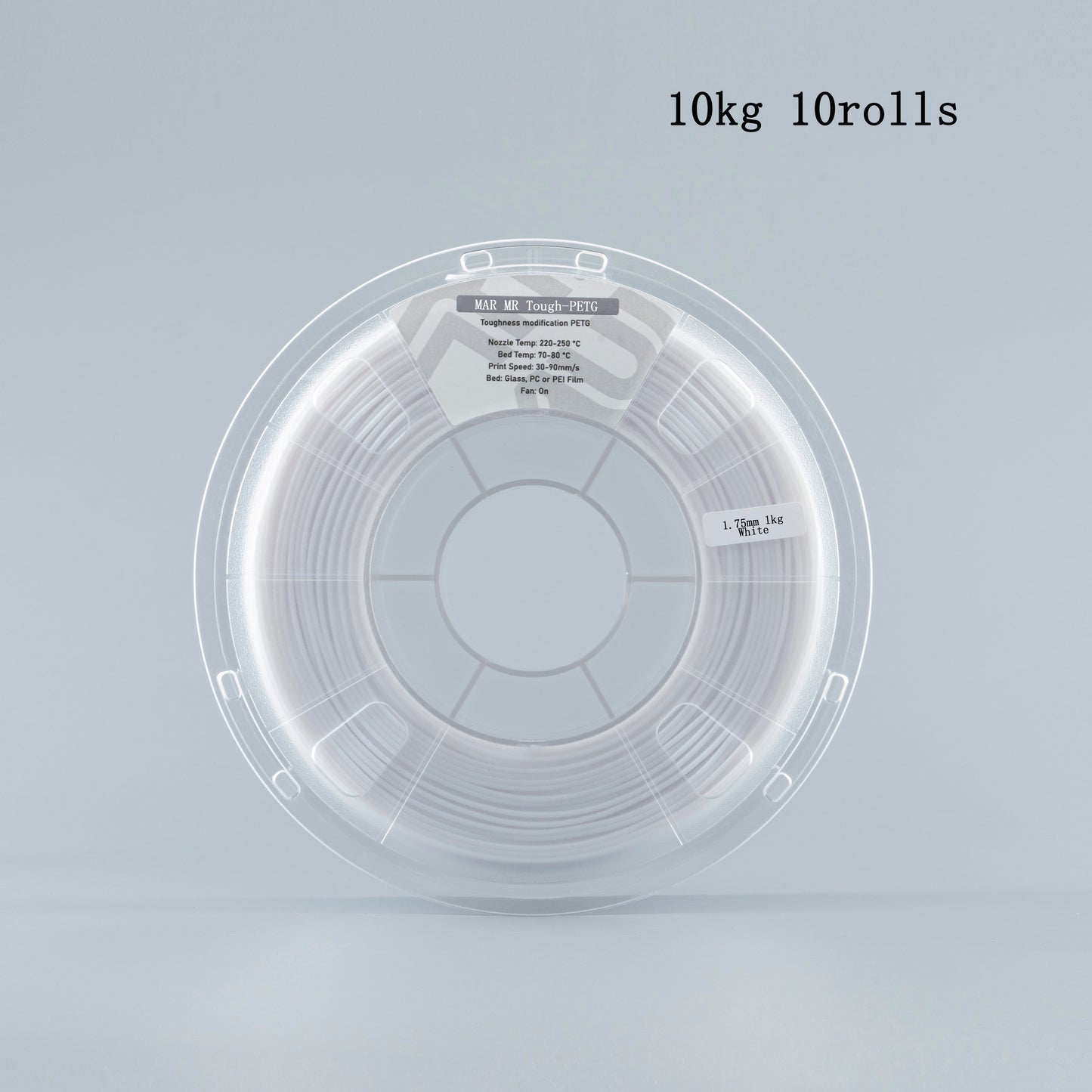 High-flow 3D Printing Material Tough-PETG 1.75mm Diameter Print MateriaS High Toughness and High-speed Printing Consumables