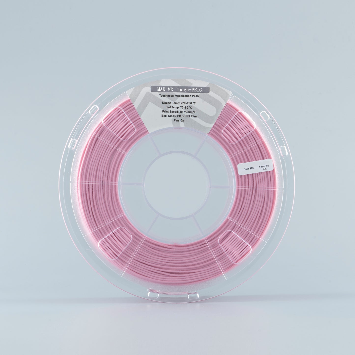 Mayrc MR-Tough-PETG Pink 3D printing material 10kg High Flow Toughness Modification PETG for Can Handle
