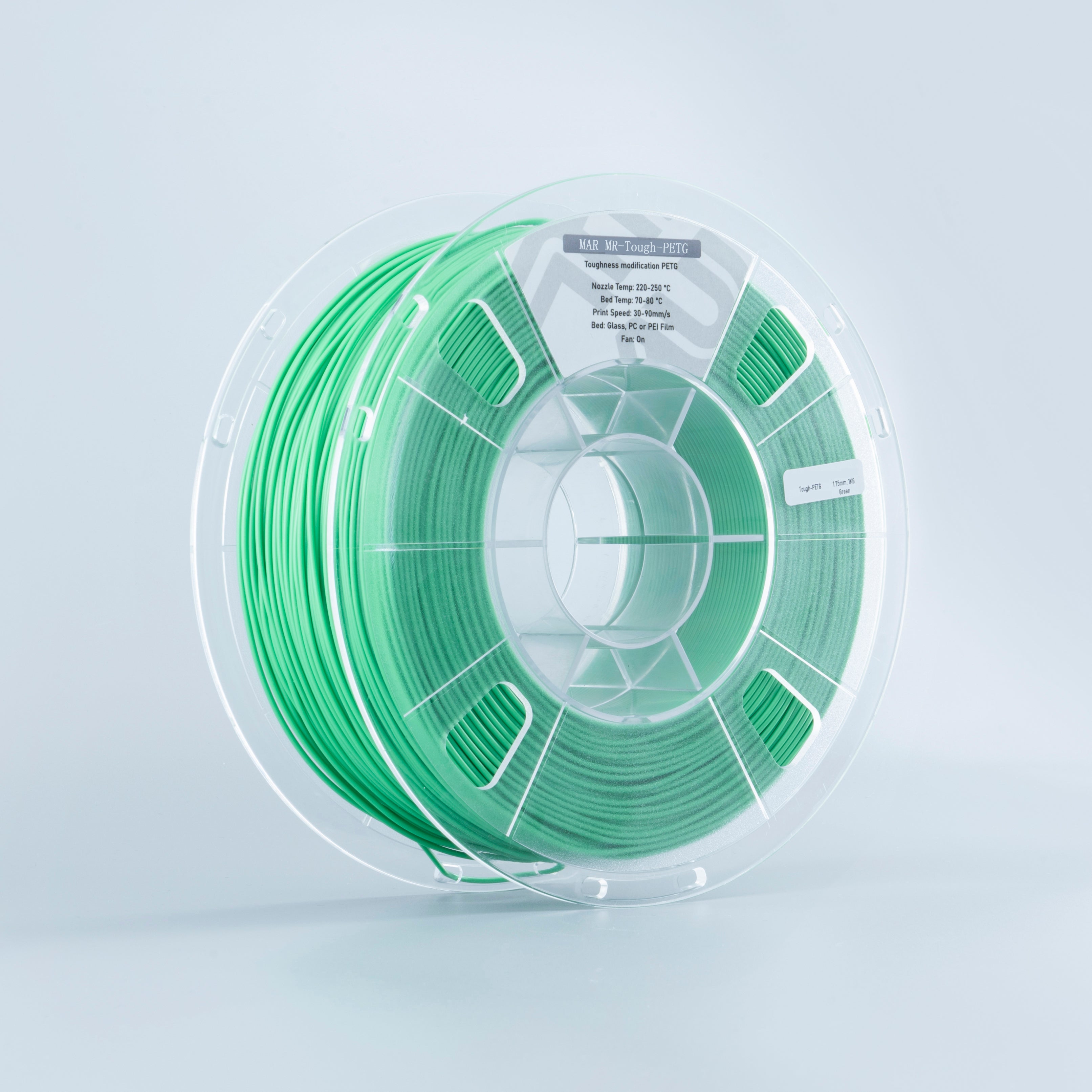 Mayrc Green PETG Filament 1kg For 3D Printer 1.75MM Good Toughness 100% no Bubble With Spool Consumable Material