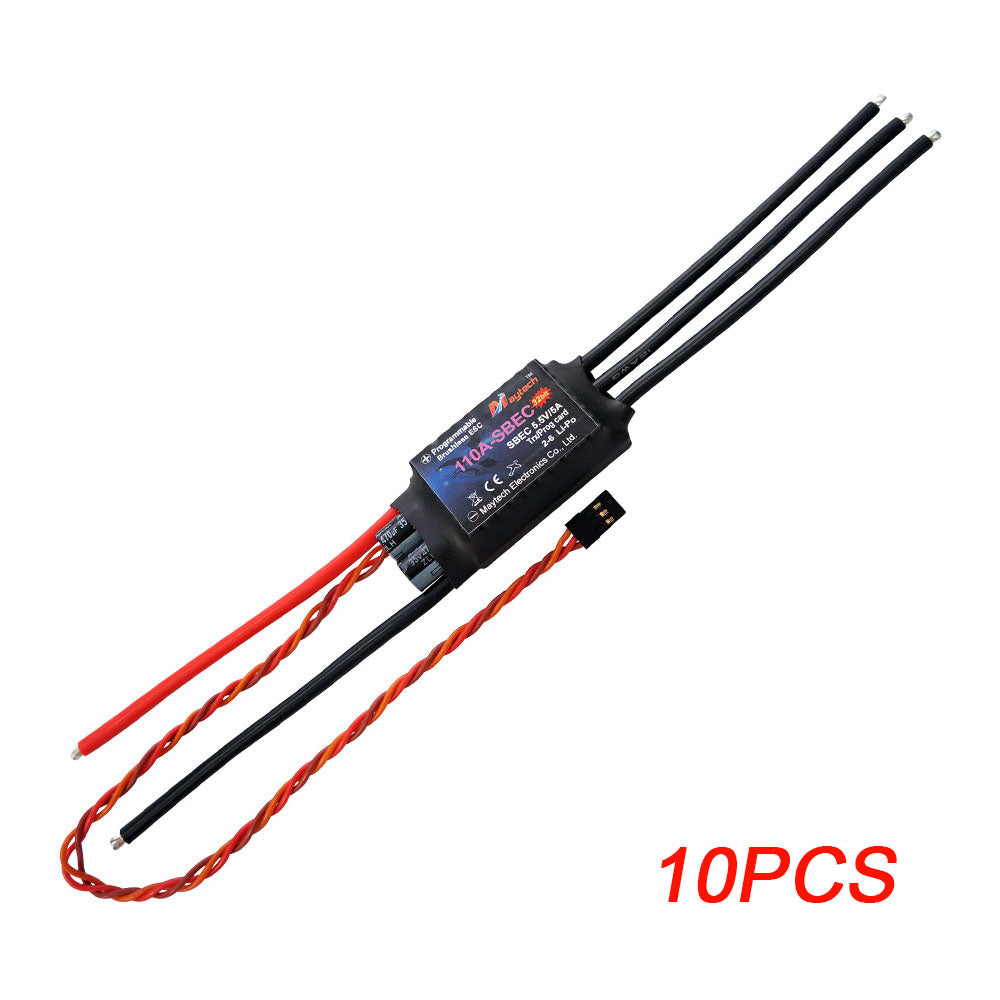 MAYRC 110A 5.5V/5A SBEC 2S-S Falcon Pro 32bit Firmware Brushless ESC for Sailplanes Quadcopter Freestyle Drone