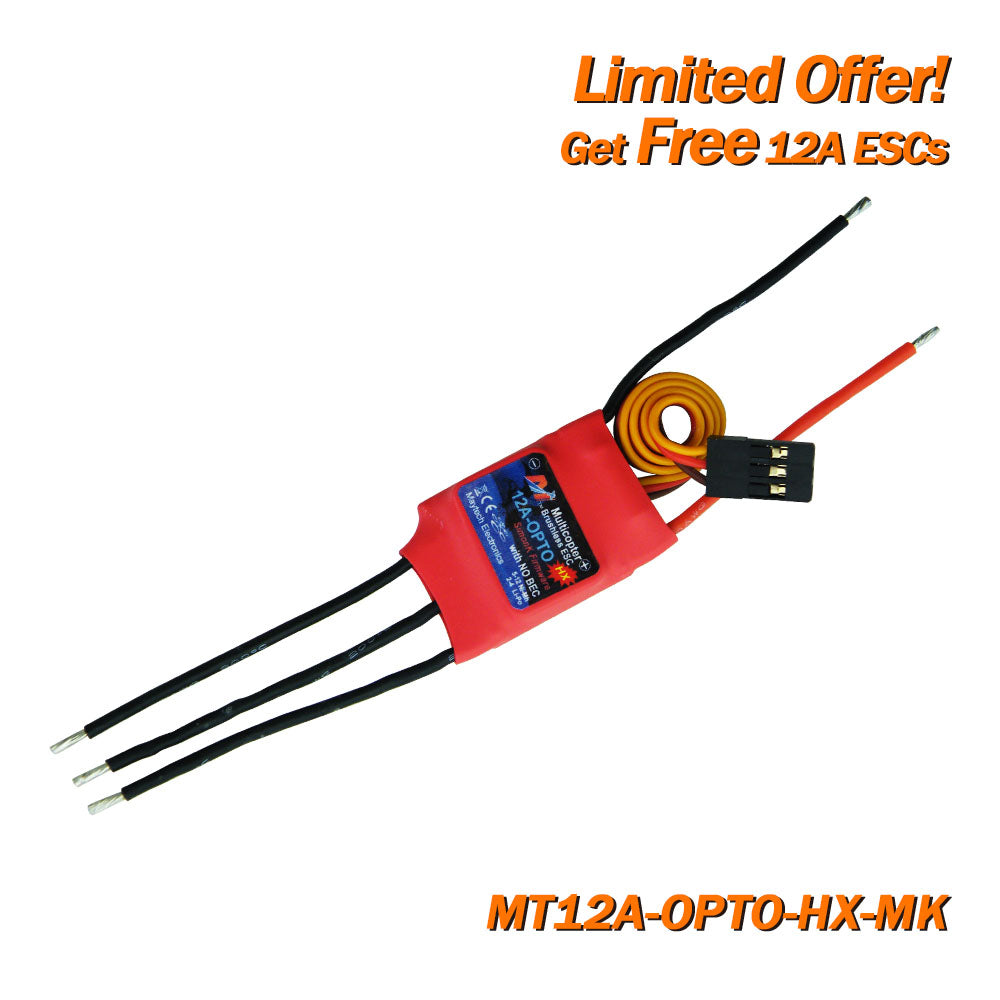 (Giveaway) Get Free 6A-18A ESCs When Place Any Order