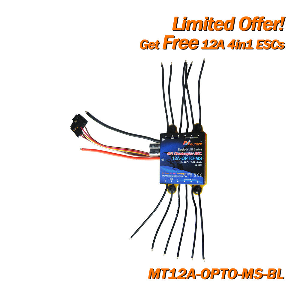 (Giveaway) Get Free 6A-18A ESCs When Place Any Order