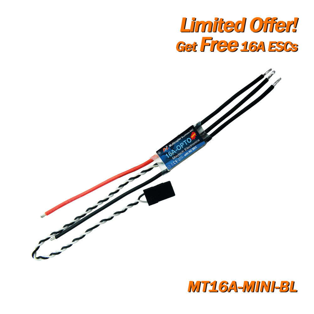 (Giveaway) Get Free 6A-18A ESCs When Place Any Order