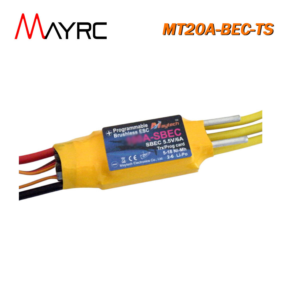 MAYRC 20A 30A 45A 60A 80A 100A BEC Water Cooling ESCs for Underwater Robots/Fishing Boat/Baitboats