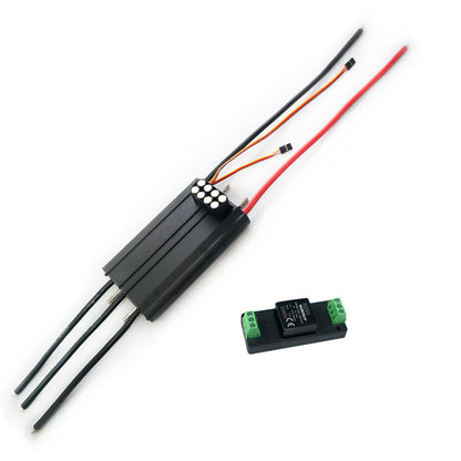 Maytech 300A ESC Speed Controller with Water-cooling Aliminum Case for Electric Surfboard Efoil Hydrofoil Boat Kayak