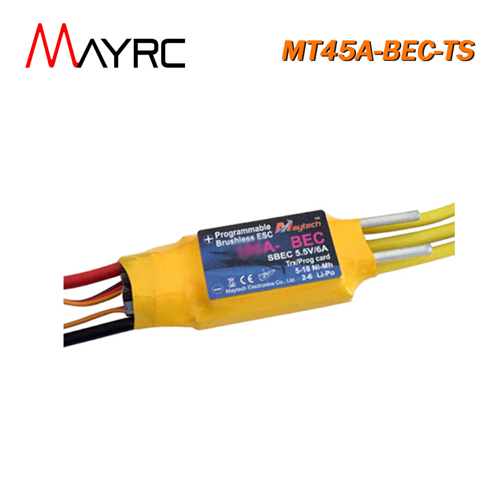 MAYRC 20A 30A 45A 60A 80A 100A BEC Water Cooling ESCs for Underwater Robots/Fishing Boat/Baitboats