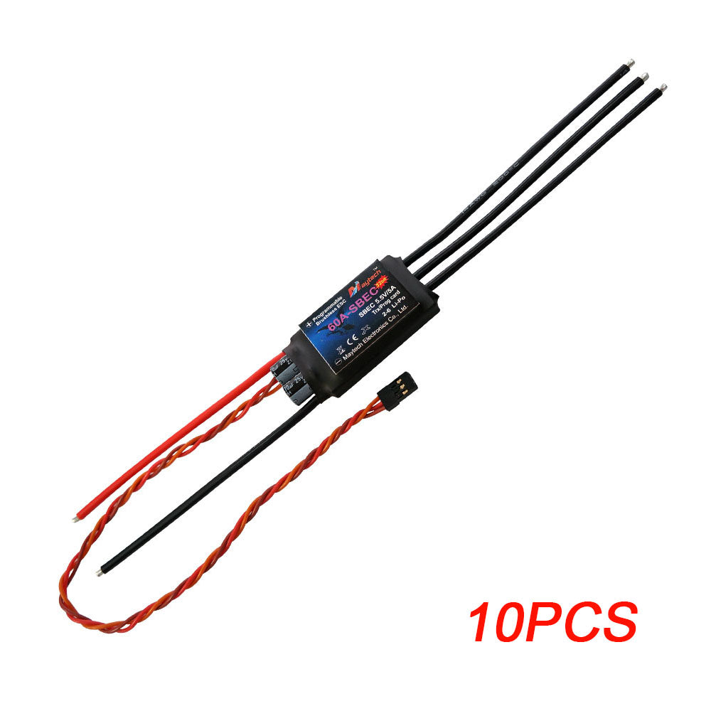 MAYRC 60A 7.4V-22.2V 5.5V/5A SBEC Falcon Pro 32bit Firmware Brushless ESC for Sailplanes Scale Military Airplane