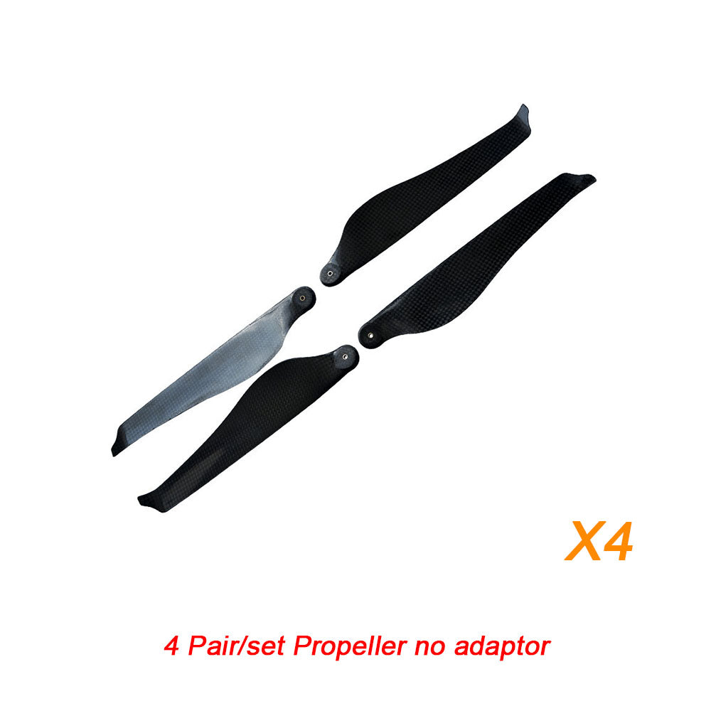 MAYRC Balsa Wood Composite 15.0 x 5Inch CW and CCW Quiet Propeller for Agriculture Photography Drones
