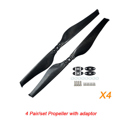 MAYRC 24x7.9Inch CarbonFiber Balsa Wood Composite Material Propeller for Spraying Aircraft