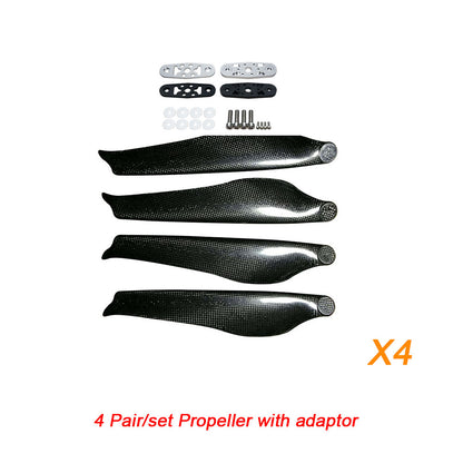 MAYRC 26x8.5Inch CarbonFiber Balsa Wood Composite Propeller for Multirotor Agricultural Spraying Drone