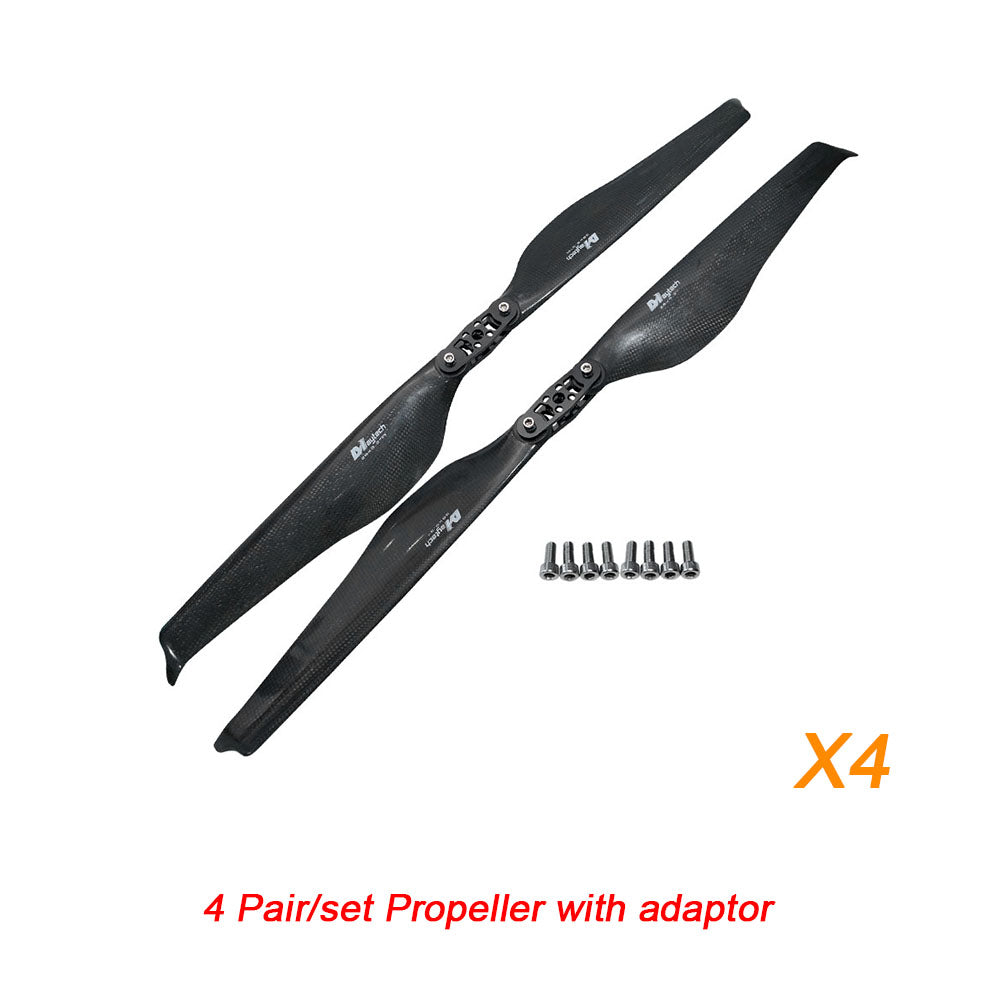 MAYRC 28x9.2Inch CarbonFiber Balsa Wood Fold-blade Propeller for Fixed Wing Agriculture Photography Drones