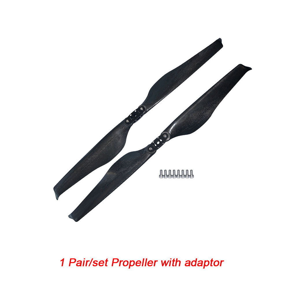 MAYRC Quite 32.0x10.5 Inch CW CCW Fold-blade PMI-Aviation Bubble + Carbon Fiber Composite Propeller for Drone Parts