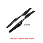 MAYRC Noise Reduction 33.0x11.2Inch Fold-blade Carbon Fiber Propeller for Fixed Wing Airplane