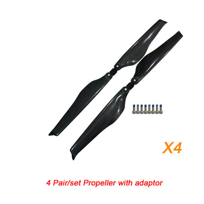 MAYRC 35.0x11.8Inch fold-blade Carbon Fiber propeller for RC Fixed Wing Gas Plane