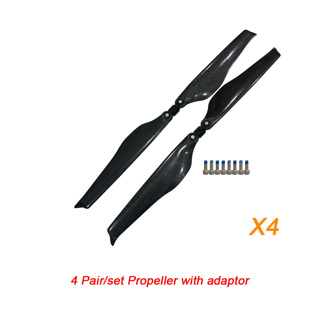 MAYRC 35.0x11.8Inch fold-blade Carbon Fiber propeller for RC Fixed Wing Gas Plane