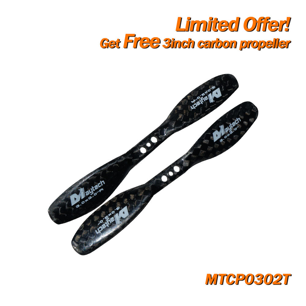 (Giveaway) Get Free 3-8 inch Carbon Fiber Propeller When Place any Order