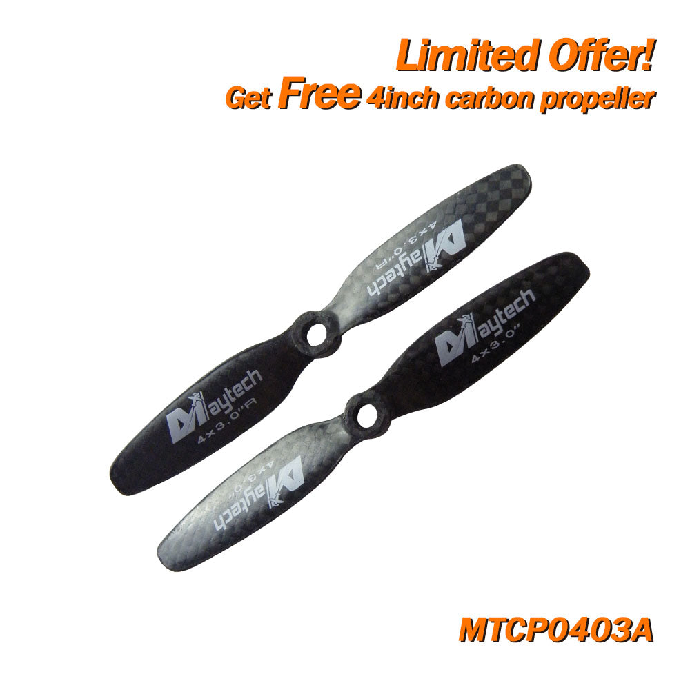 (Giveaway) Get Free 3-8 inch Carbon Fiber Propeller When Place any Order