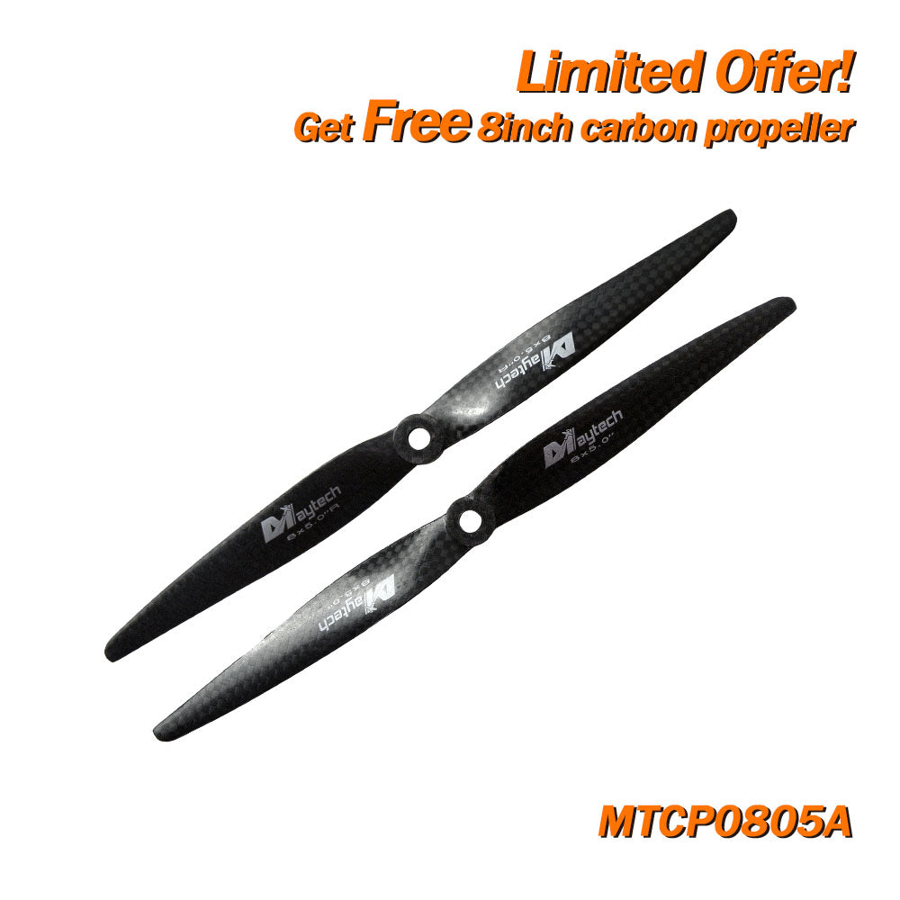 (Giveaway) Get Free 3-8 inch Carbon Fiber Propeller When Place any Order