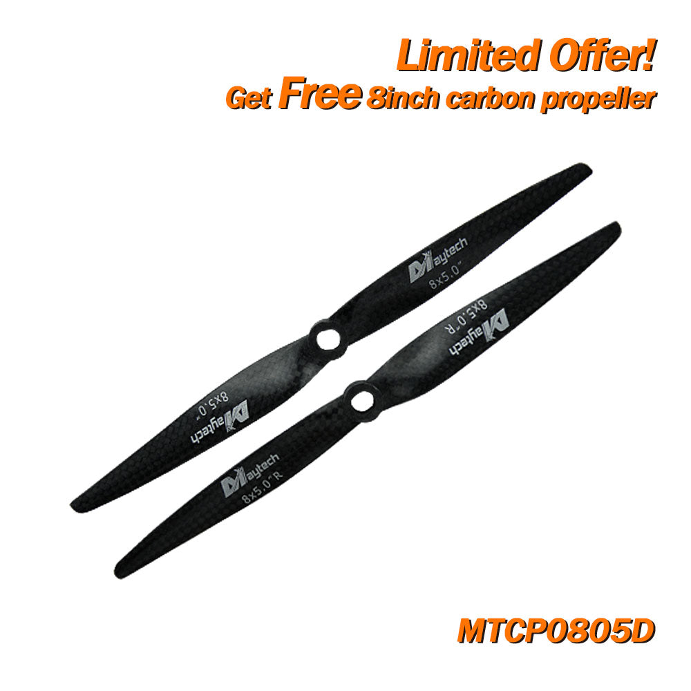 (Giveaway) Get Free 3-8 inch Carbon Fiber Propeller When Place any Order