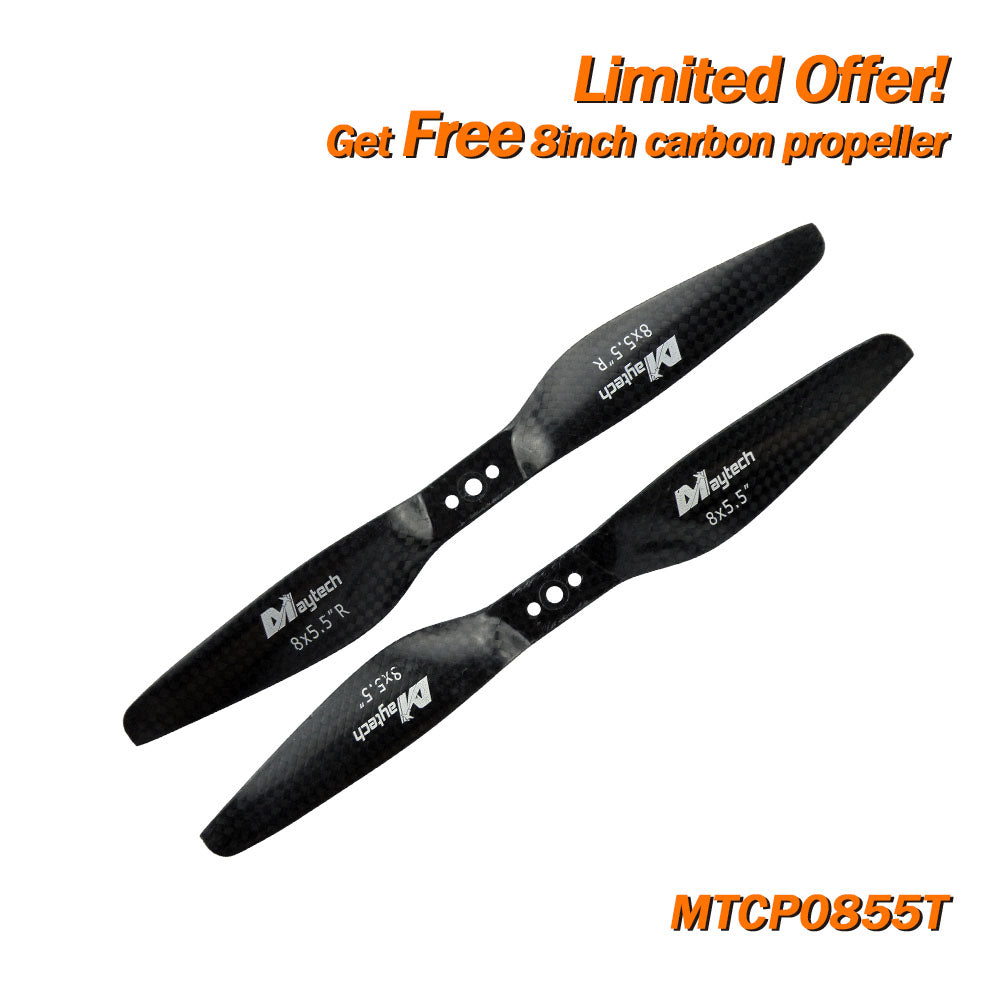 (Giveaway) Get Free 3-8 inch Carbon Fiber Propeller When Place any Order