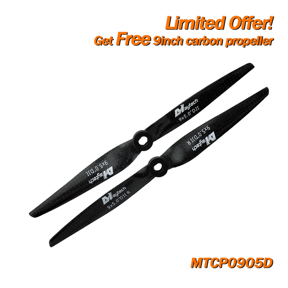 (Giveaway) Get Free 9-13 inch Carbon Fiber Propeller When Place any Order