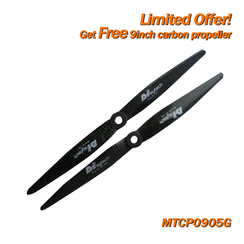 (Giveaway) Get Free 9-13 inch Carbon Fiber Propeller When Place any Order