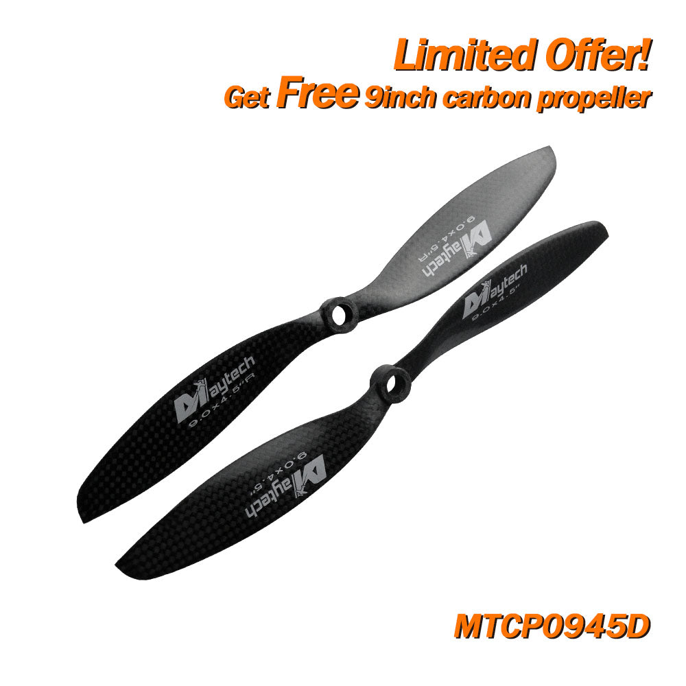 (Giveaway) Get Free 9-13 inch Carbon Fiber Propeller When Place any Order