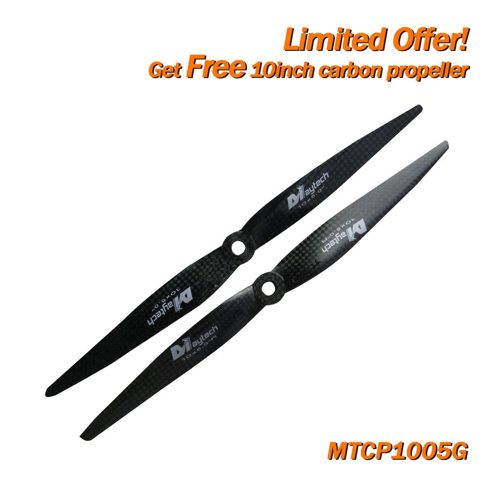 (Giveaway) Get Free 9-13 inch Carbon Fiber Propeller When Place any Order
