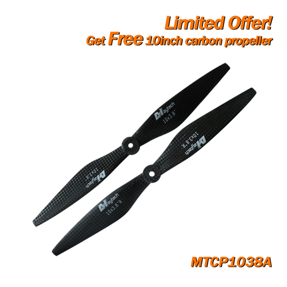 (Giveaway) Get Free 9-13 inch Carbon Fiber Propeller When Place any Order