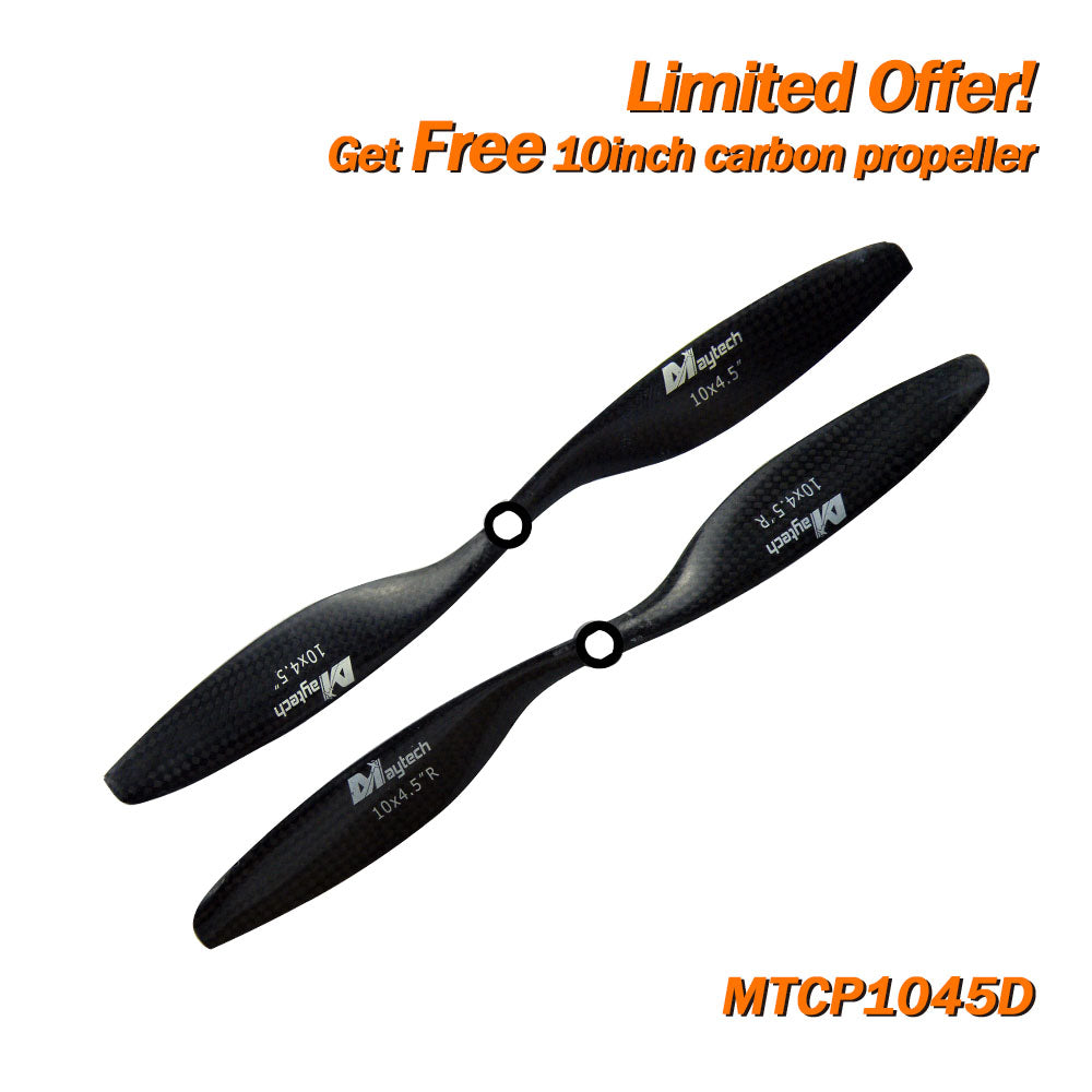 (Giveaway) Get Free 9-13 inch Carbon Fiber Propeller When Place any Order