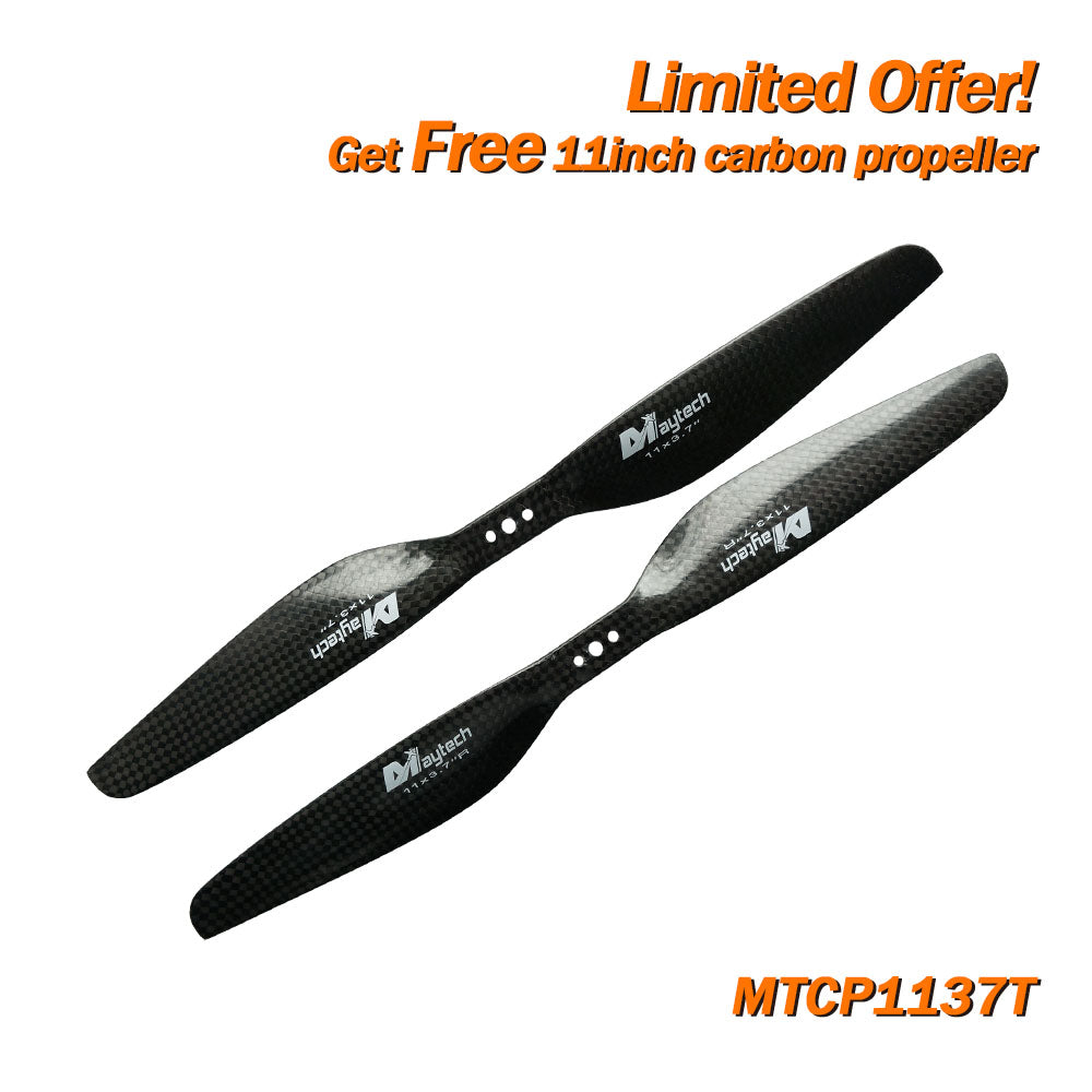 (Giveaway) Get Free 9-13 inch Carbon Fiber Propeller When Place any Order