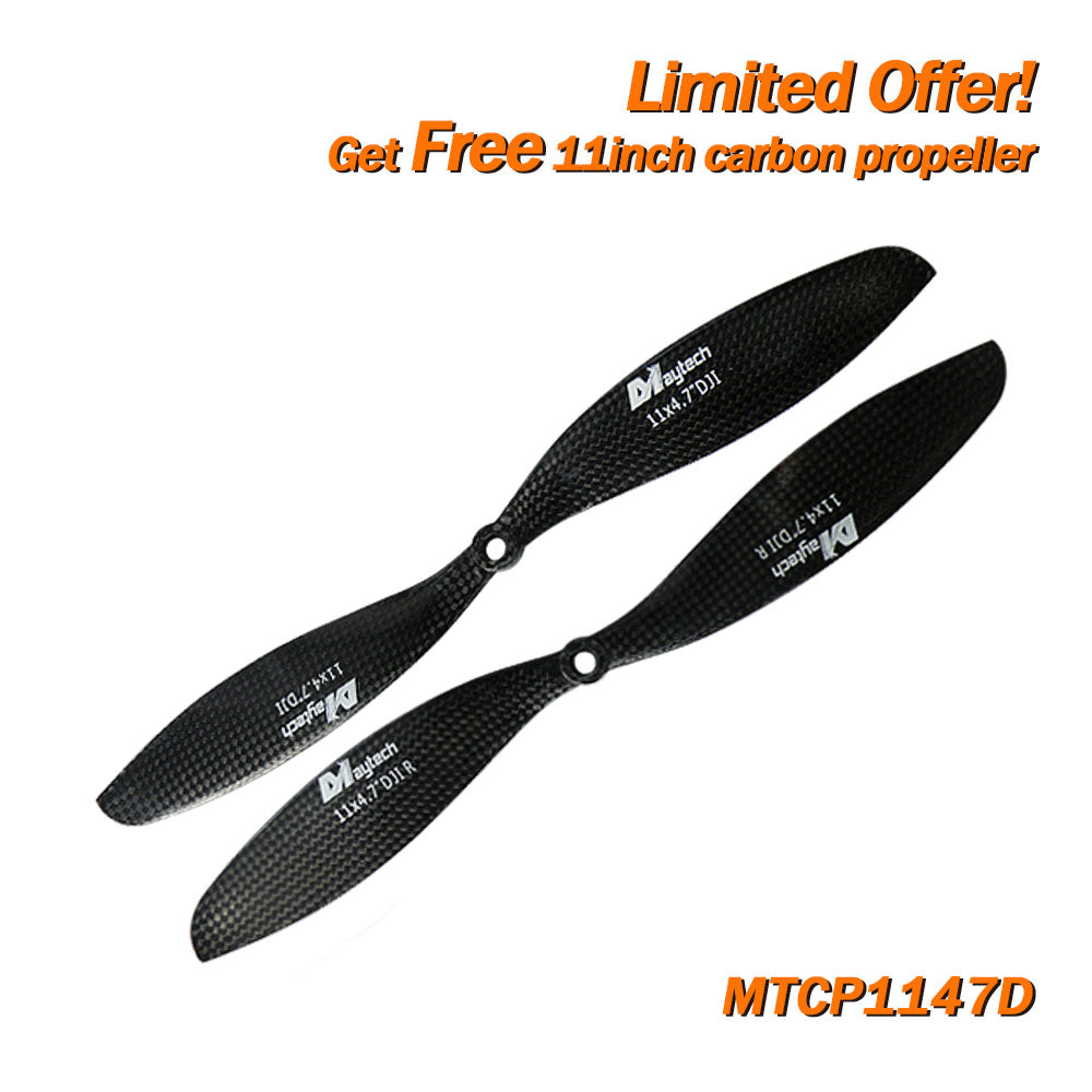(Giveaway) Get Free 9-13 inch Carbon Fiber Propeller When Place any Order