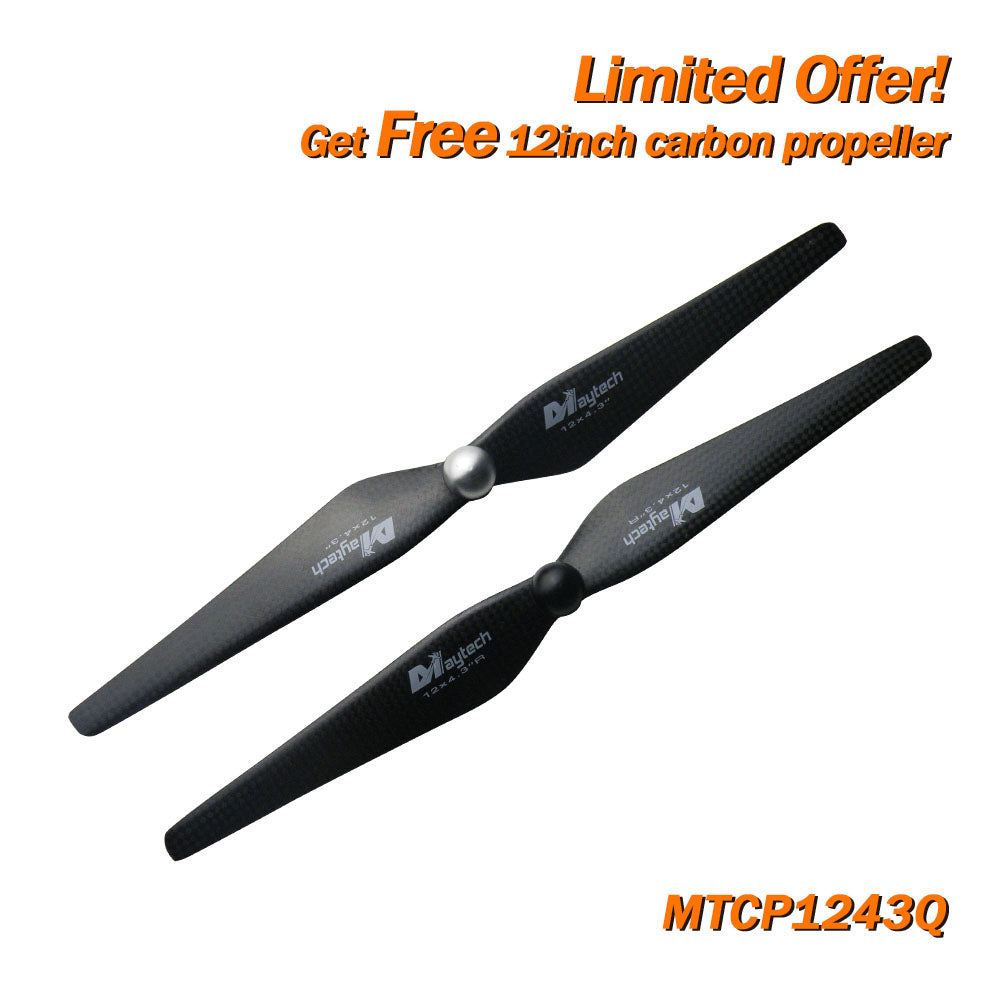 (Giveaway) Get Free 9-13 inch Carbon Fiber Propeller When Place any Order