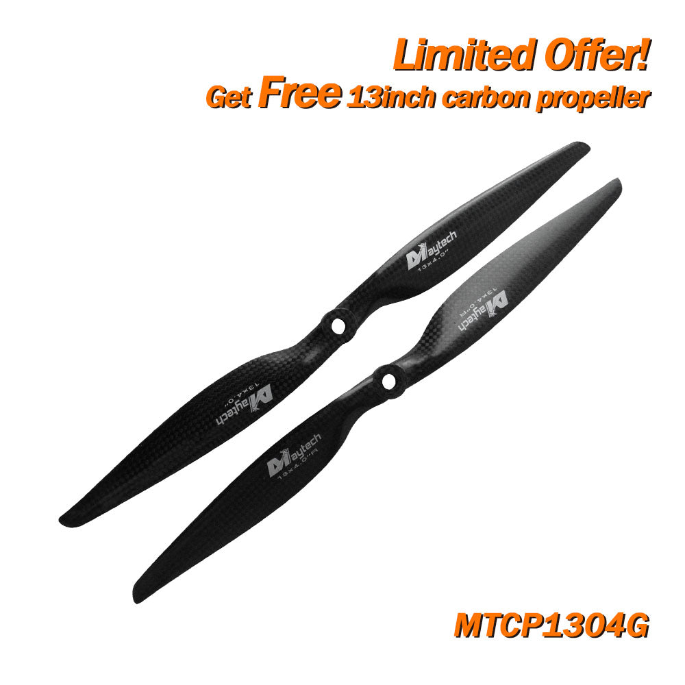 (Giveaway) Get Free 9-13 inch Carbon Fiber Propeller When Place any Order